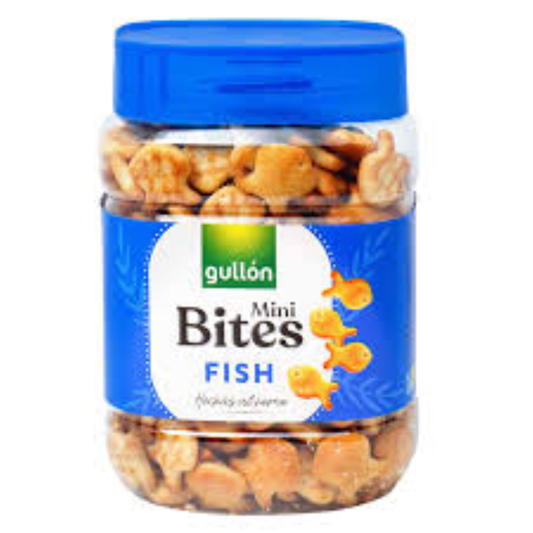 GULLON MINI BITES CRACKER FISH 250G